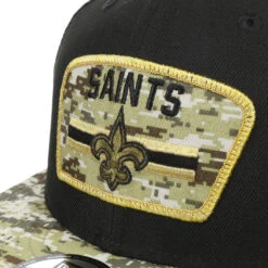 9Fifty Salute To Service Saints Cap By New Era -Seeberger || Stetson Verkaufsgeschäft 9Fifty Salute to Service Saints Cap by New Era schwarz.61544 5rf4