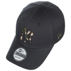 9Forty Camo Logo Infill Yankees Cap By New Era