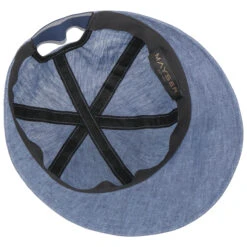 Abril Leinencap By Mayser -Seeberger || Stetson Verkaufsgeschäft Abril Leinencap by Mayser blau.59104 2rf2