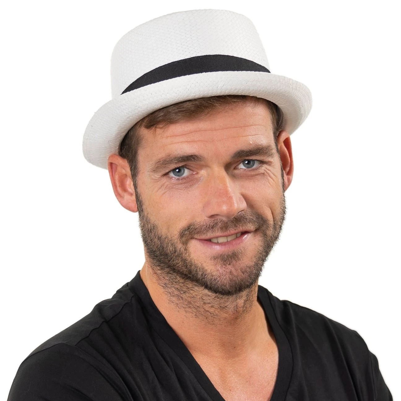 Acapulco White Pork Pie Strohhut By Lipodo 7 Acapulco White Pork Pie Strohhut By Lipodo – Bild 5