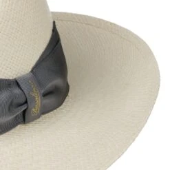 Amedeo Bogart Panamahut By Borsalino -Seeberger || Stetson Verkaufsgeschäft Amedeo Bogart Panamahut by Borsalino natur grau.62356 4rf264