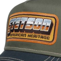 American Heritage Patch Trucker Cap By Stetson -Seeberger || Stetson Verkaufsgeschäft American Heritage Patch Trucker Cap by Stetson oliv.60212 4rf14