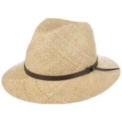 Belmaro Traveller Raffiahut Mit Lederband -Seeberger || Stetson Verkaufsgeschäft Belmaro Traveller Raffiahut mit Lederband natur.61351 rf40