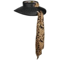 Birona Sonnenvisor By Alfonso DEste -Seeberger || Stetson Verkaufsgeschäft Birona Sonnenvisor by Alfonso D Este schwarz.65214 3rf4