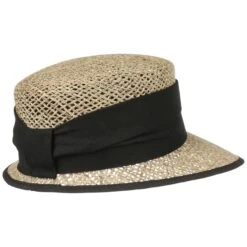 Breezy Strohcap By Lipodo -Seeberger || Stetson Verkaufsgeschäft Breezy Strohcap by Lipodo natur schwarz.49218 3rf201