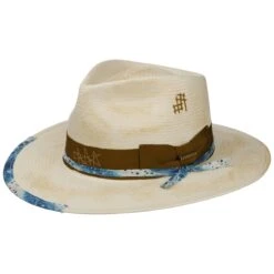Caffrey Traveller Toyo Strohhut By Stetson -Seeberger || Stetson Verkaufsgeschäft Caffrey Traveller Toyo Strohhut by Stetson natur.64184 rf40
