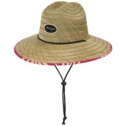 Capri Lifeguard Strohhut By Hurley -Seeberger || Stetson Verkaufsgeschäft Capri Lifeguard Strohhut by Hurley dunkelrot.63217 rf171