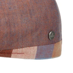 Checked Edge Flatcap By Lierys -Seeberger || Stetson Verkaufsgeschäft Checked Edge Flatcap by Lierys rot.58652 4rf3