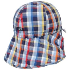 Checked UV-Schutz Kindercap By Döll -Seeberger || Stetson Verkaufsgeschäft Checked UV Schutz Kindercap by Doell dunkelblau.47151 3rf192