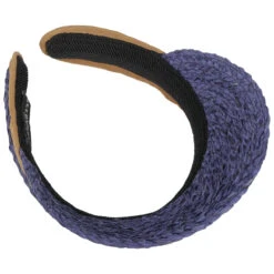 Classic Raffia Sonnenvisor By Seeberger -Seeberger || Stetson Verkaufsgeschäft Classic Raffia Sonnenvisor by Seeberger blau.62009 2rf2