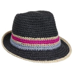Colour Edge Crochet Trilby By Seeberger 18 Colour Edge Crochet Trilby By Seeberger -Seeberger || Stetson Verkaufsgeschäft Colour Edge Crochet Trilby by Seeberger dunkelblau.64902 rf192