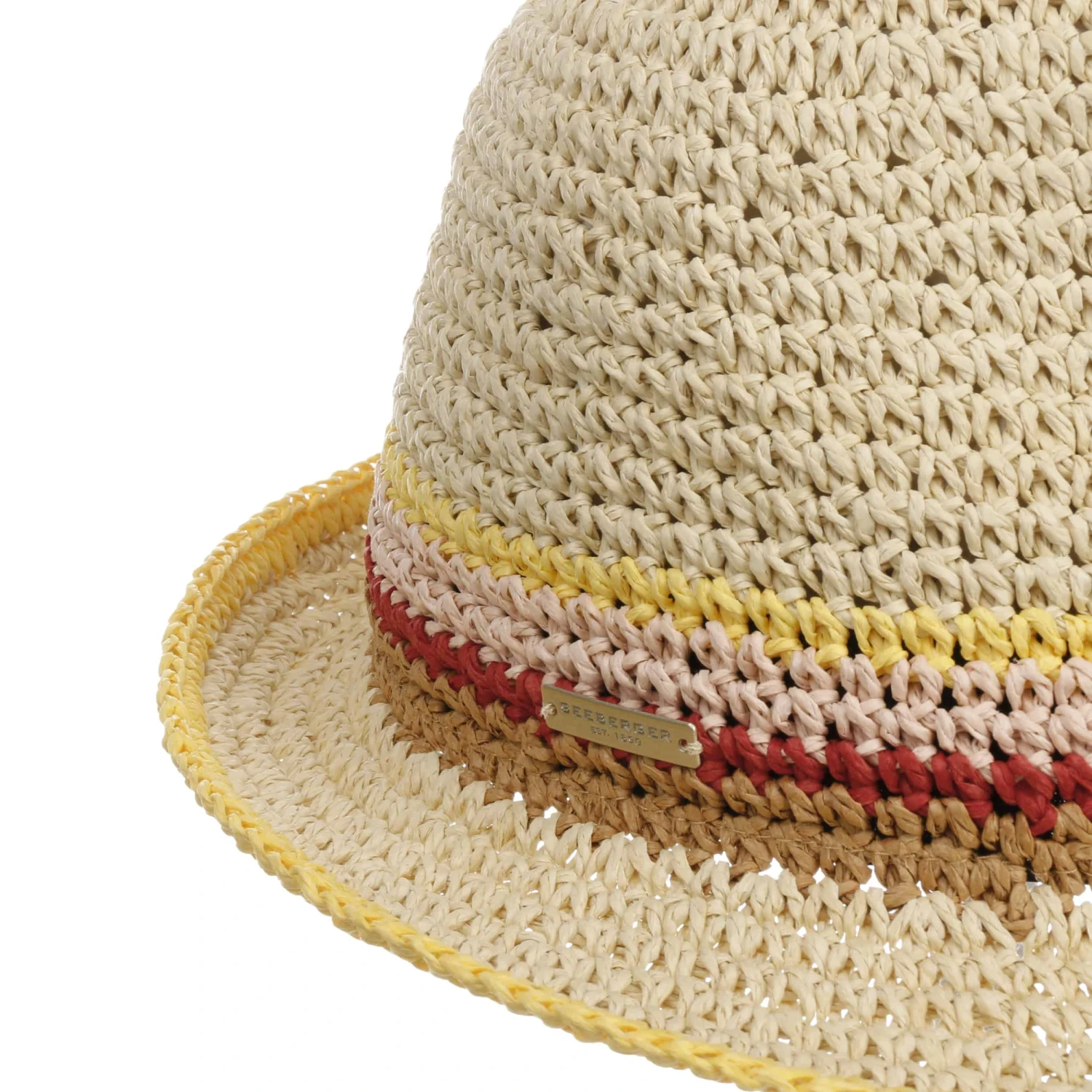Colour Edge Crochet Trilby By Seeberger 8 Colour Edge Crochet Trilby By Seeberger – Bild 6