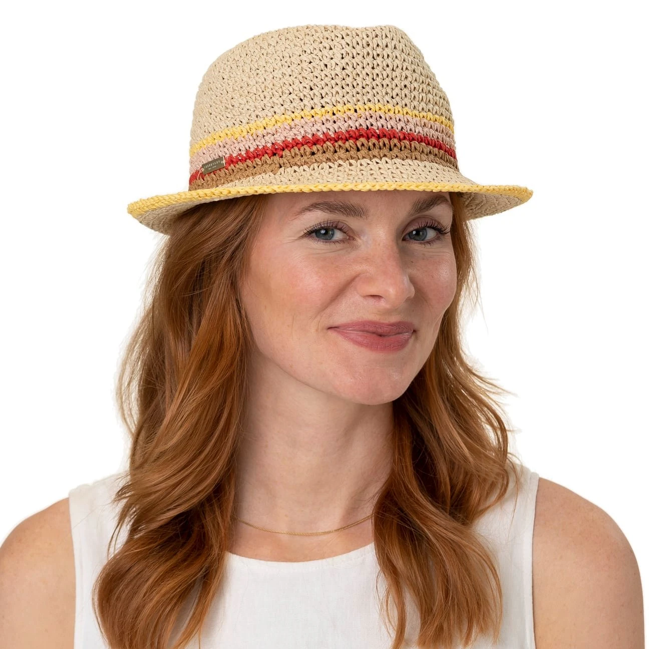Colour Edge Crochet Trilby By Seeberger 9 Colour Edge Crochet Trilby By Seeberger – Bild 7