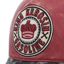 Crown Gasoline Trucker Cap By King Kerosin -Seeberger || Stetson Verkaufsgeschäft Crown Gasoline Trucker Cap by King Kerosin rot.60275 4rf3