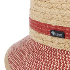 Daljeva Twotone Schute Strohhut By Lipodo -Seeberger || Stetson Verkaufsgeschäft Daljeva Twotone Schute Strohhut by Lipodo natur rot.62619 4rf196