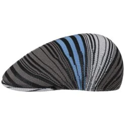Digital Stripes 507 Flatcap By Kangol -Seeberger || Stetson Verkaufsgeschäft Digital Stripes 507 Flatcap by Kangol grau blau.65197 6f237