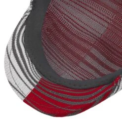 Digital Stripes 507 Flatcap By Kangol -Seeberger || Stetson Verkaufsgeschäft Digital Stripes 507 Flatcap by Kangol grau rot.65197 2rf181
