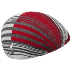 Digital Stripes 507 Flatcap By Kangol -Seeberger || Stetson Verkaufsgeschäft Digital Stripes 507 Flatcap by Kangol grau rot.65197 3rf181
