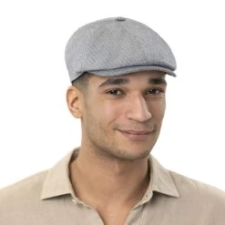 Dots Flatcap By Lierys -Seeberger || Stetson Verkaufsgeschäft Dots Flatcap by Lierys.58649 8