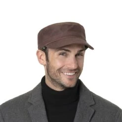 Falconer Army Cap By Bailey 1922 -Seeberger || Stetson Verkaufsgeschäft Falconer Army Cap by Bailey 1922.62472 8