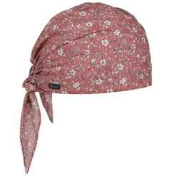 Flower Bandana By Lipodo -Seeberger || Stetson Verkaufsgeschäft Flower Bandana by Lipodo rot.61661 rf3
