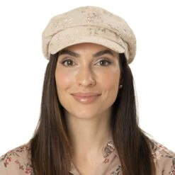 Flowers Leinen Ballonmütze By Lipodo -Seeberger || Stetson Verkaufsgeschäft Flowers Leinen Ballonmuetze by Lipodo.53340 7