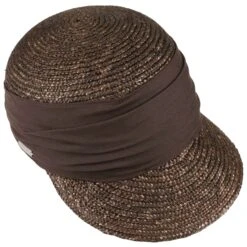 Grace Strohcap By Seeberger -Seeberger || Stetson Verkaufsgeschäft Grace Strohcap by Seeberger dunkelbraun.41073 1rf17