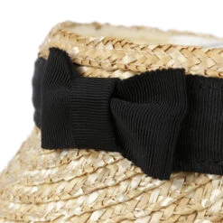 Grace Strohvisor By Betmar -Seeberger || Stetson Verkaufsgeschäft Grace Strohvisor by Betmar natur schwarz.36024 5rf201