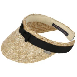 Grace Strohvisor By Betmar -Seeberger || Stetson Verkaufsgeschäft Grace Strohvisor by Betmar natur schwarz.36024 6rf201