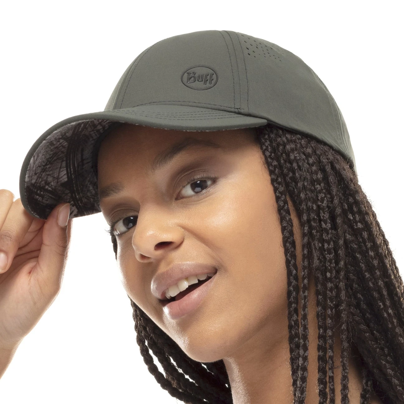 Hashtag Moss Green II Trek Cap By BUFF 7 Hashtag Moss Green II Trek Cap By BUFF – Bild 5