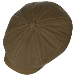 Hatteras Classic Waxed Cotton Flatcap By Stetson