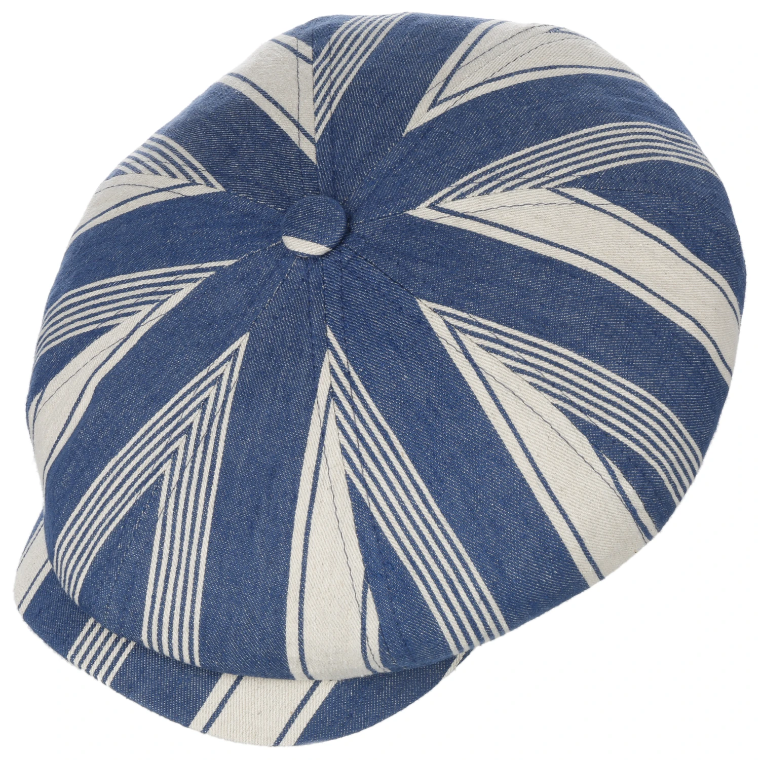 Hatteras Twotone Stripes Flatcap By Stetson 4 Hatteras Twotone Stripes Flatcap By Stetson – Bild 2