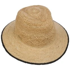 Jalima Traveller Raffiastrohhut By Seeberger -Seeberger || Stetson Verkaufsgeschäft Jalima Traveller Raffiastrohhut by Seeberger natur schwarz.64097 1rf201