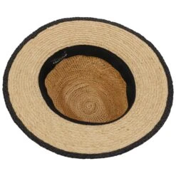 Jalima Traveller Raffiastrohhut By Seeberger -Seeberger || Stetson Verkaufsgeschäft Jalima Traveller Raffiastrohhut by Seeberger natur schwarz.64097 2rf201