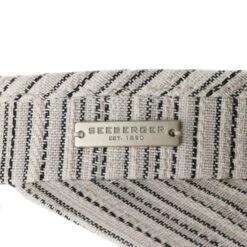 Jaliva Stripe Mix Visor By Seeberger -Seeberger || Stetson Verkaufsgeschäft Jaliva Stripe Mix Visor by Seeberger schwarz.64882 4rf4