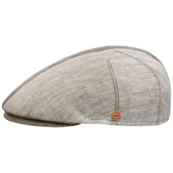 Jasper Twotone Leinen Flatcap By Mayser