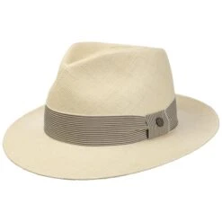 Jennes Fedora Panamahut By Lierys -Seeberger || Stetson Verkaufsgeschäft Jennes Fedora Panamahut by Lierys natur.47863 rf40