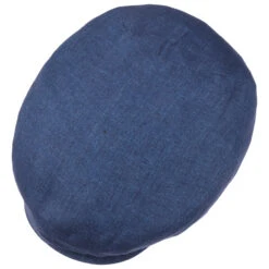 Just Linen Flatcap By Stetson -Seeberger || Stetson Verkaufsgeschäft Just Linen Flatcap by Stetson blau.55237 1rf2