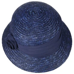 Kassida Strohhut By Seeberger -Seeberger || Stetson Verkaufsgeschäft Kassida Strohhut by Seeberger dunkelblau.33286 1rf192