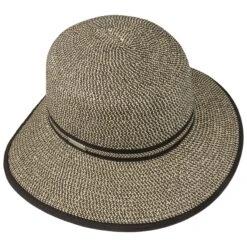 Leontine Strohhut By Seeberger -Seeberger || Stetson Verkaufsgeschäft Leontine Strohhut by Seeberger schwarz.58152 1rf4