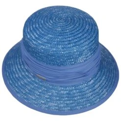 Lineva Strohhut Mit UV-Schutz By Seeberger -Seeberger || Stetson Verkaufsgeschäft Lineva Strohhut mit UV Schutz by Seeberger blau.64101 1rf2