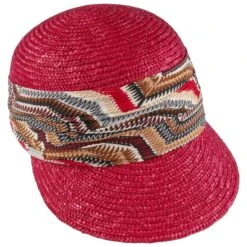 Lioma Strohcap Mit Ethnomuster By Seeberger -Seeberger || Stetson Verkaufsgeschäft Lioma Strohcap mit Ethnomuster by Seeberger rot.55878 1rf3