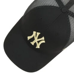 '47 BRAND MLB Yankees Branson Trucker Cap By 47 Brand -Seeberger || Stetson Verkaufsgeschäft MLB Yankees Branson Trucker Cap by 47 Brand schwarz gelb.63002 1rf239