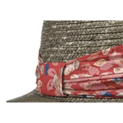 Marile Schute Strohhut By Seeberger -Seeberger || Stetson Verkaufsgeschäft Marile Schute Strohhut by Seeberger oliv.60683 5rf14