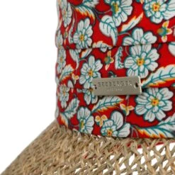 Mariva Flower Glockenhut By Seeberger -Seeberger || Stetson Verkaufsgeschäft Mariva Flower Glockenhut by Seeberger natur rot.61468 4rf196