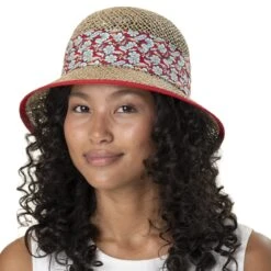 Mariva Flower Glockenhut By Seeberger -Seeberger || Stetson Verkaufsgeschäft Mariva Flower Glockenhut by Seeberger.61468 7