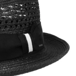 Milshire Player Strohhut By Bailey 1922 -Seeberger || Stetson Verkaufsgeschäft Milshire Player Strohhut by Bailey 1922 schwarz.65532 4rf4