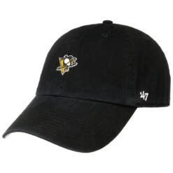 '47 BRAND NHL Penguins Base Runner Cap By 47 Brand -Seeberger || Stetson Verkaufsgeschäft NHL Penguins Base Runner Cap by 47 Brand schwarz.63051 rf4
