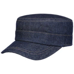 New Denim Army Cap By Stetson -Seeberger || Stetson Verkaufsgeschäft New Denim Army Cap by Stetson denim.60991 rf38