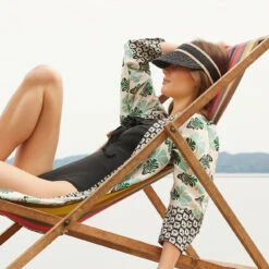 Raffia Schild Visor By Seeberger